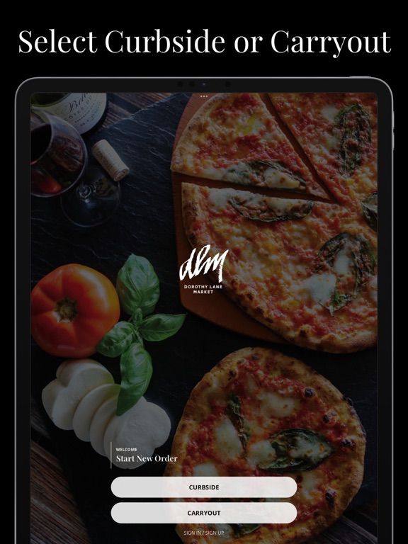 Naples-Style Pizza by DLM iPad screenshot 1 - Food & Drink app