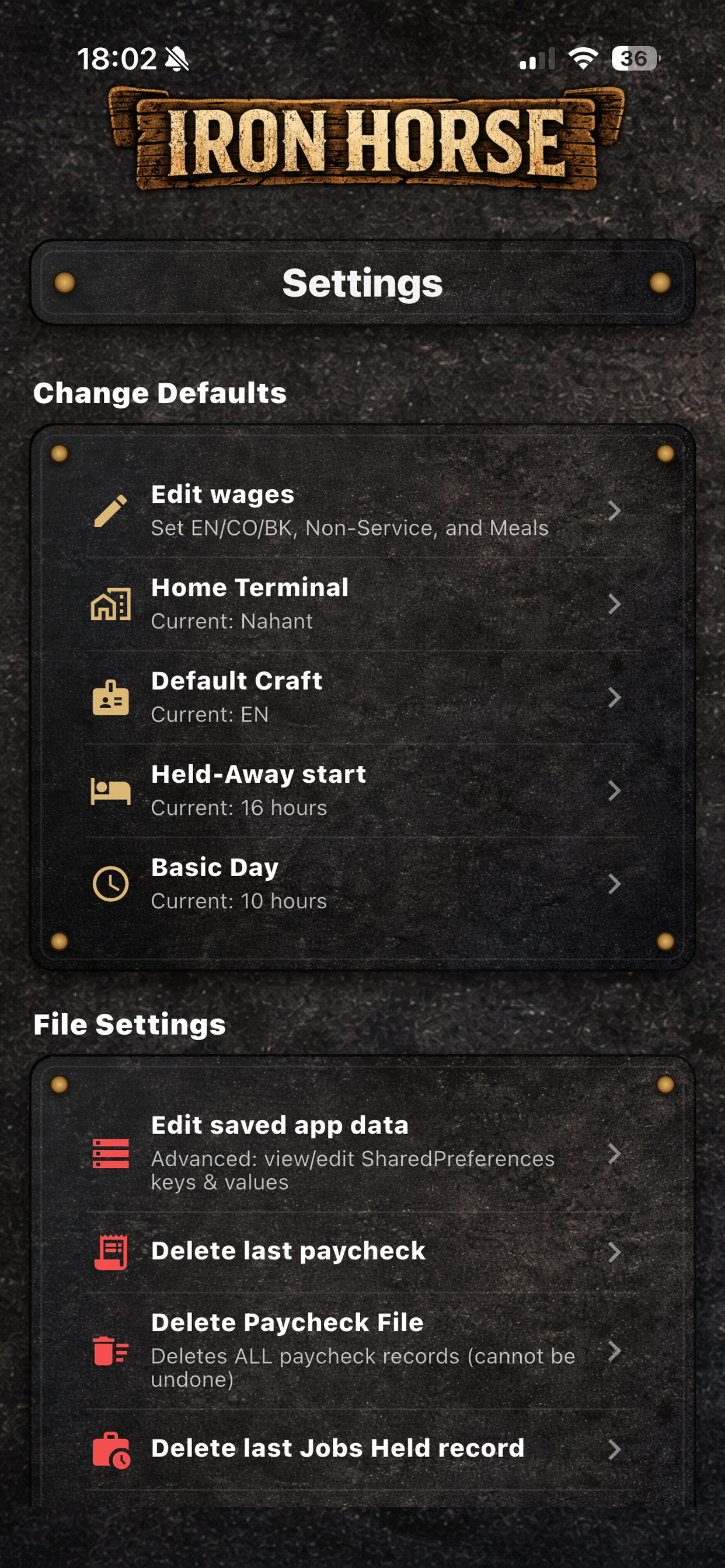 Iron Horse App screenshot 3