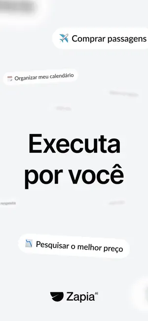 Zapia AI - Assistente Pessoal iPhone screenshot 1