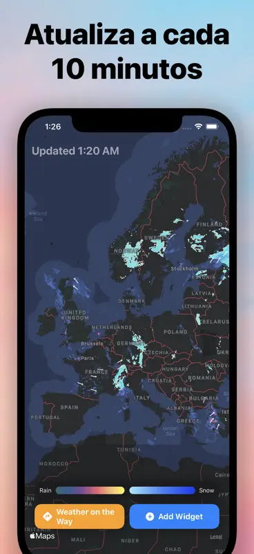 Weather Radar Widget: Chuva screenshot 8 of 9