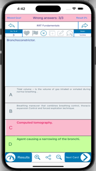 Screenshot #1 pour Respiratory Therapist Exam RRT