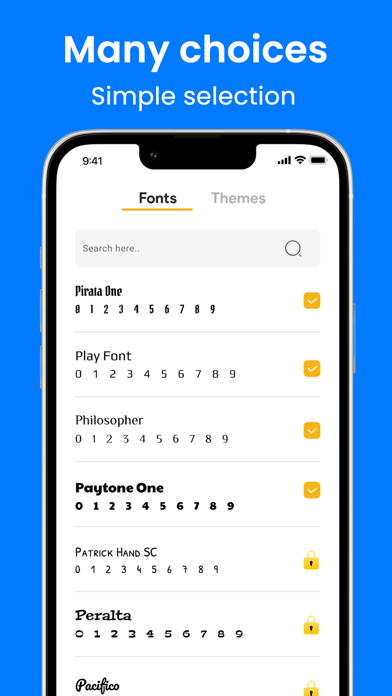 Fonts for iPhones - Cool Fonts Screenshot
