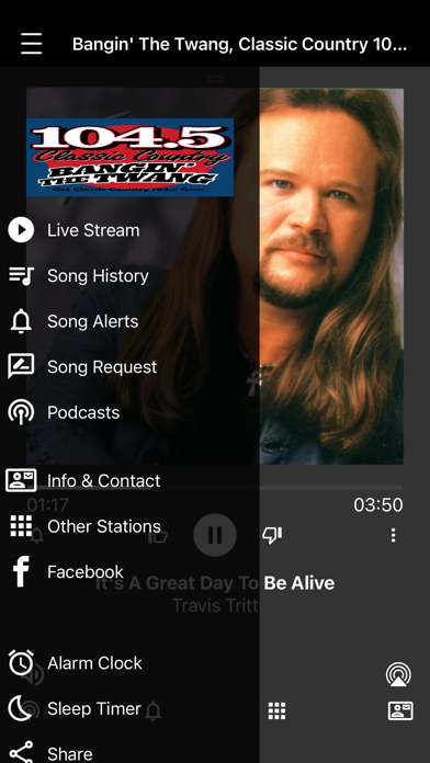 WCXS Classic Country Screenshot
