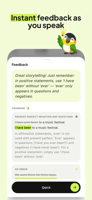 Natter: Speak English with AI screenshot 3