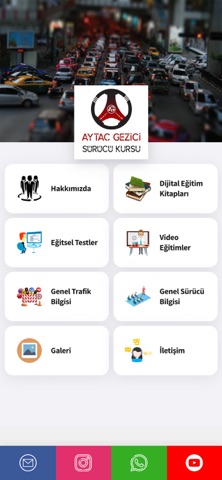 Aytaç Gezici Sürücü Kursu iPhone screenshot