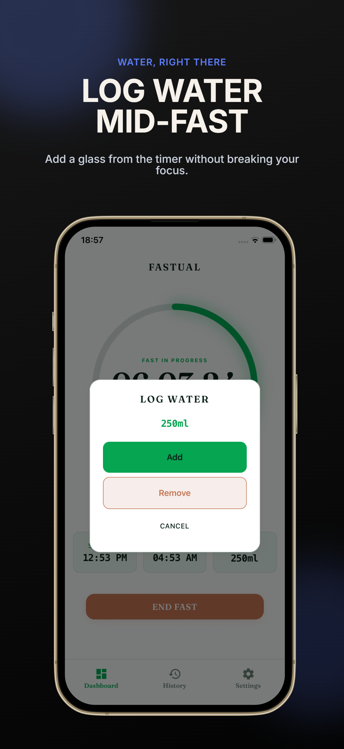 Fastual: Fasting Phase Tracker screenshot 2