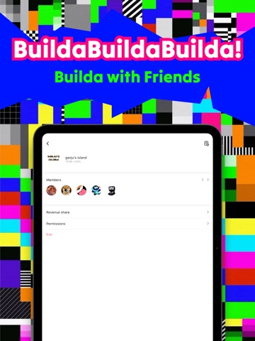 Builda: Create & Play Games iPad screenshot