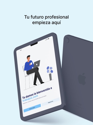 Trabajos.com iPad screenshot