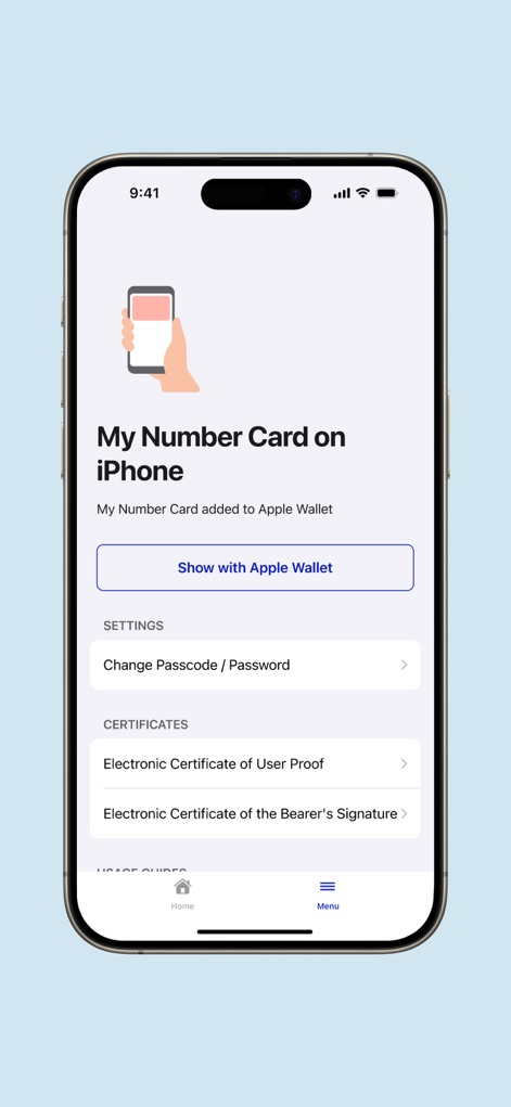 Mynaportal - Digital ID Details