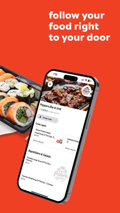 Let’s Eat Cayman Food Delivery Screenshot