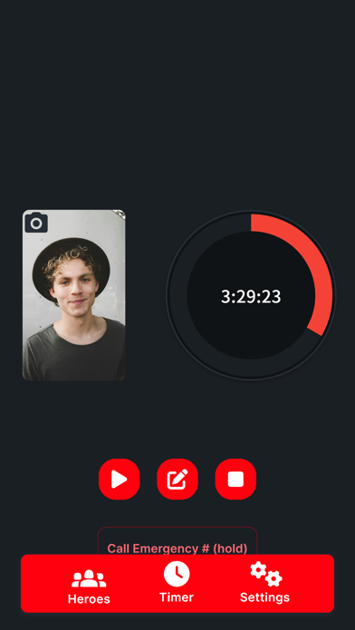 Hero Safety iPhone screenshot 3 - Lifestyle app