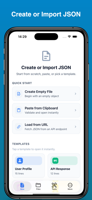 JSON Viewer & Editor Screenshot 1 of 6