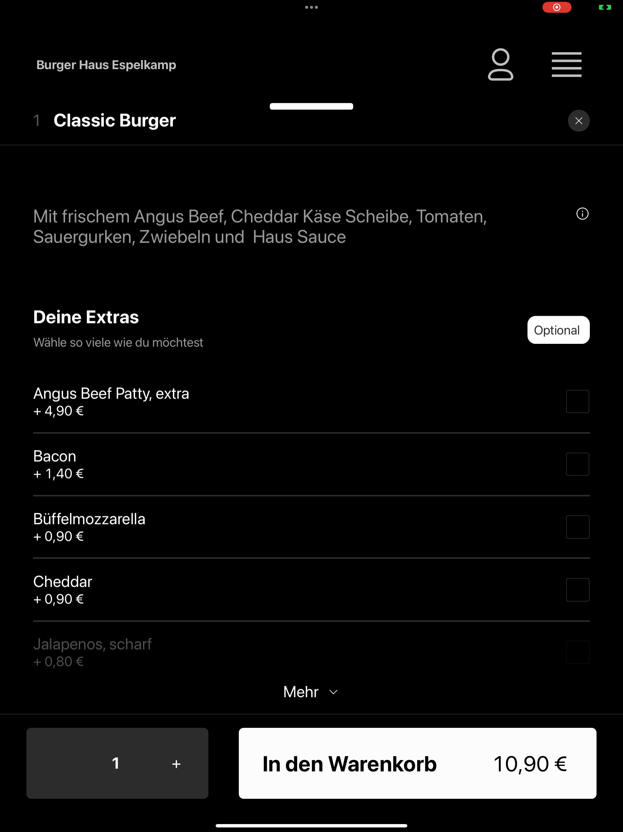 Burger Haus Espelkamp screenshot 15