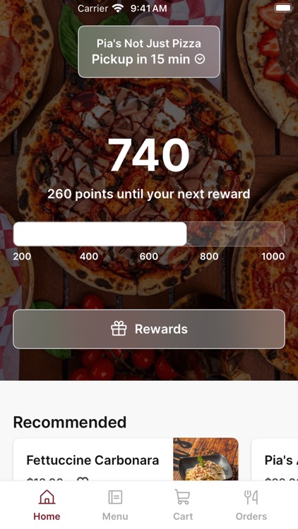 Pia's Not Just Pizza To Go