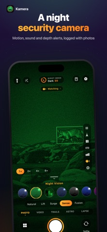 Kamera Pro: LiDAR Night Vision Screenshot 9 of 10