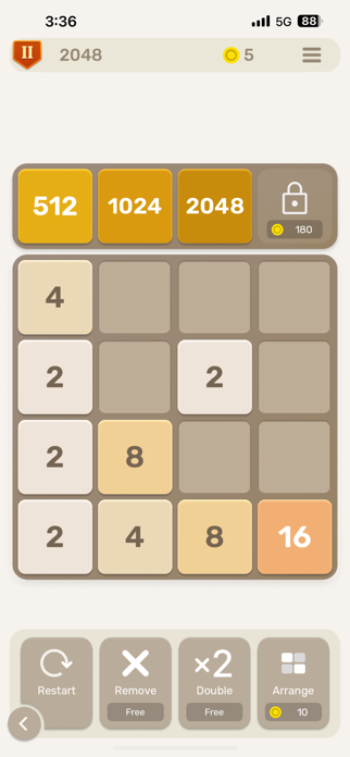 Ascend 2048 Screenshot 1 of 6