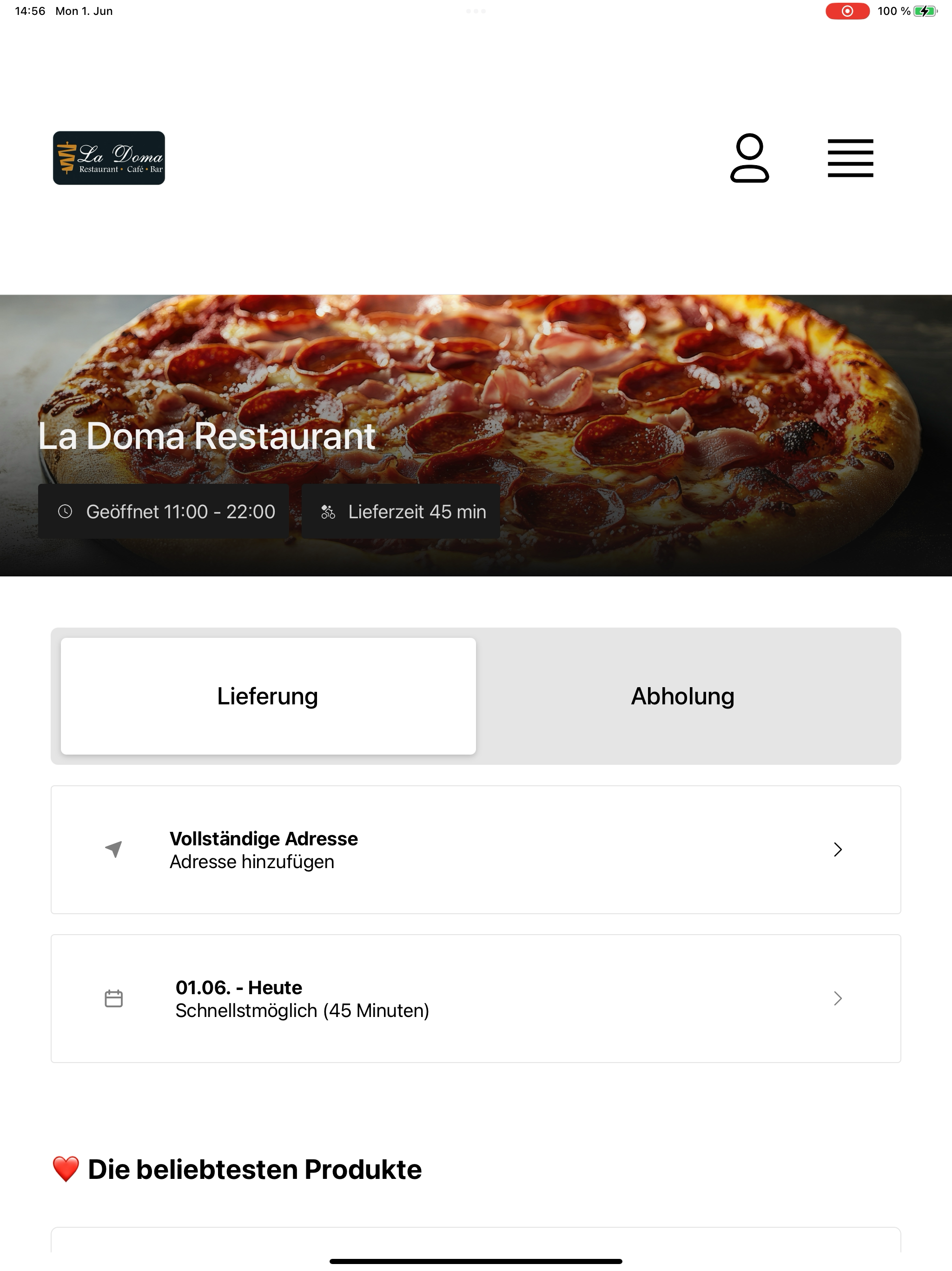 La Doma Restaurant Hofgeismar screenshot 5