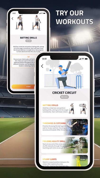 Cricket Workout & Training App screenshot-3