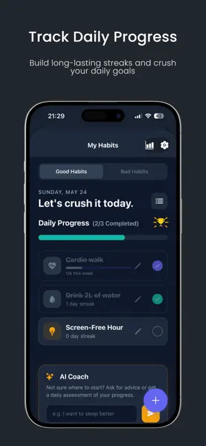 AI Habit & Routine Tracker screenshot 3