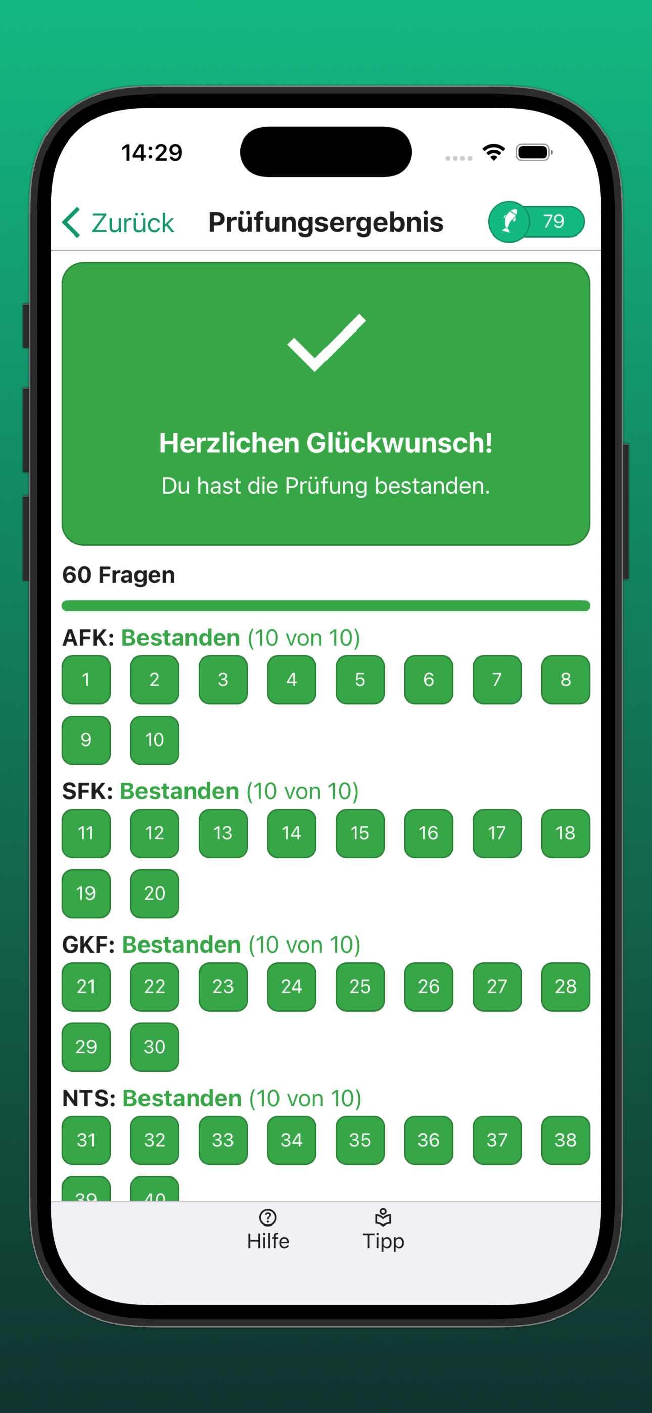Fischer Lernfragen NRW screenshot 8