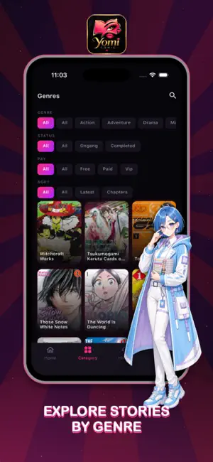 Yomi Comic screenshot 2