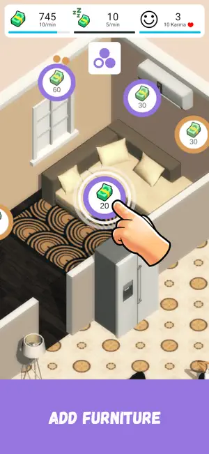 Good Roommates Life Simulator screenshot 1