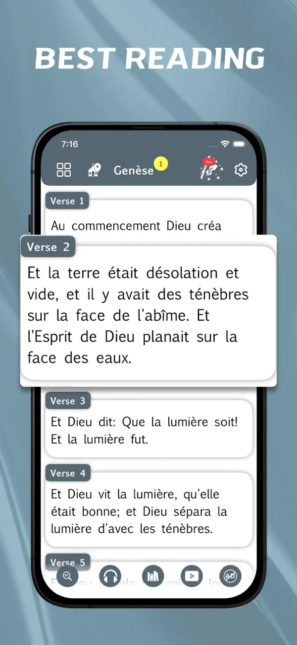 Screenshot #2 pour la Sainte Bible - offline