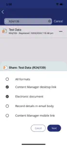 OpenText Content Manager screenshot #6 for iPhone