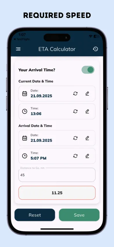 ETA Calculator screenshot 4