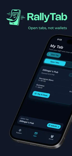 RallyTab screenshot 1