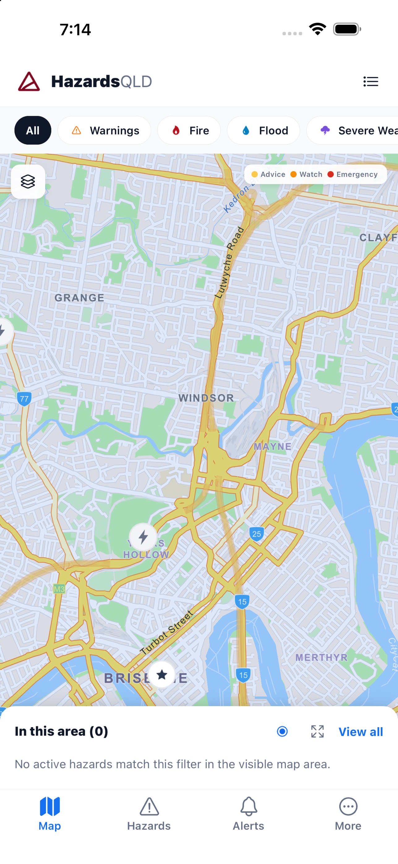 Screenshot 2 of Hazards QLD