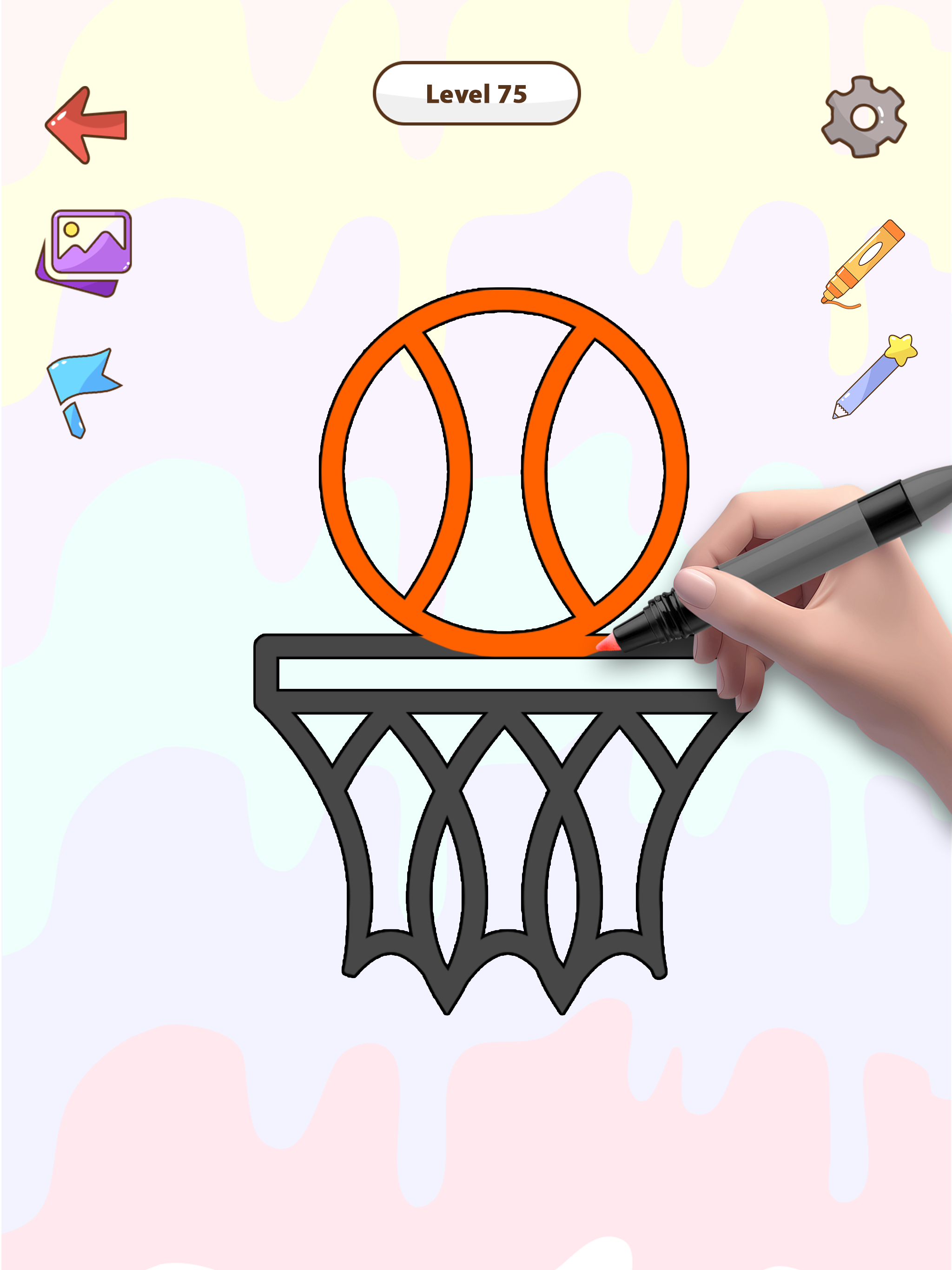 One Line Drawing:Draw It Games