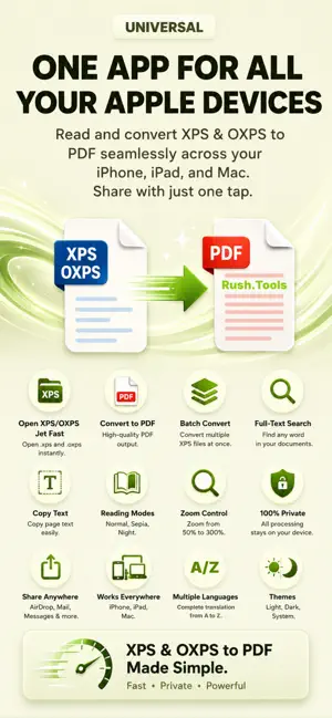 XPS Viewer · XPS to PDF screenshot 4