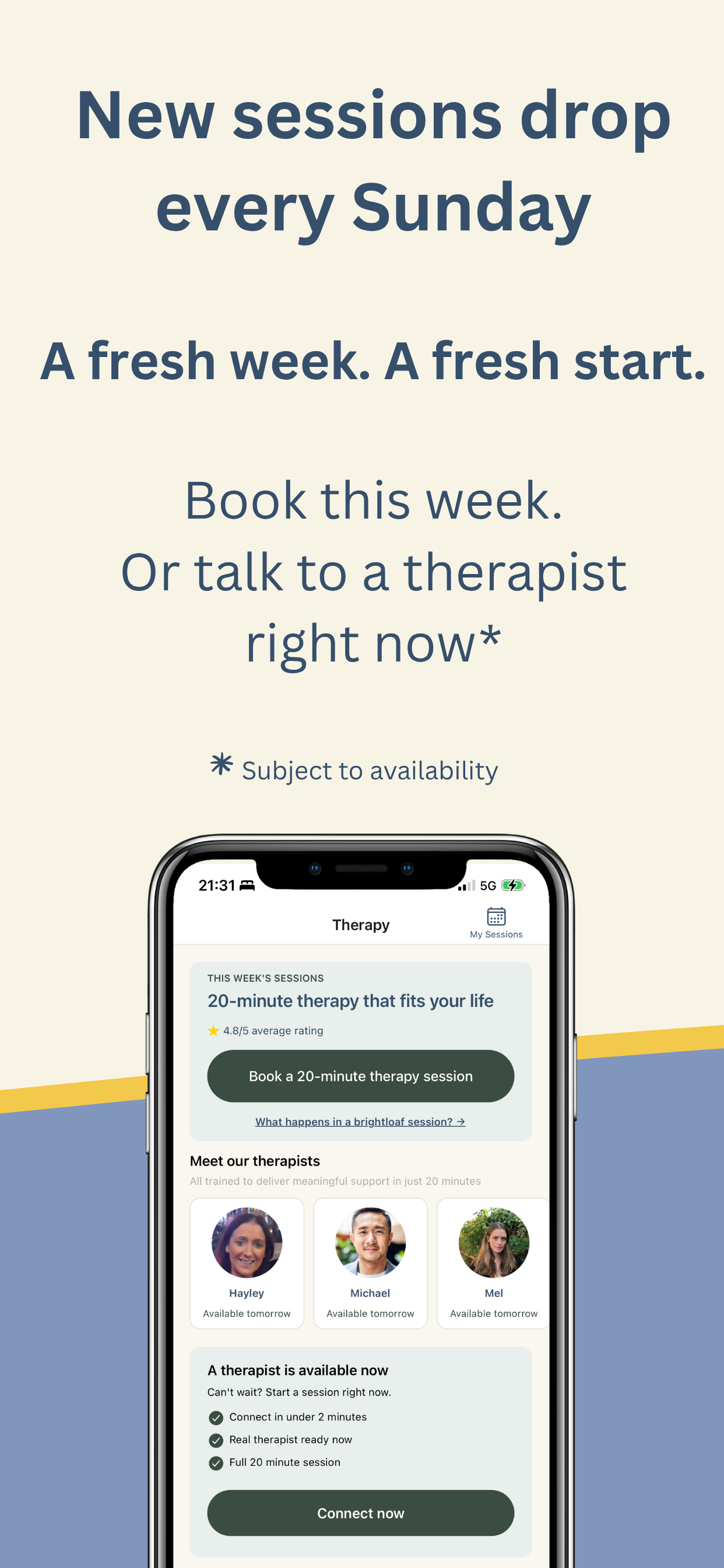 brightloaf: Anxiety & Therapy screenshot 3