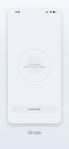 Stillness Meditation Timer Screenshot 3 of 3