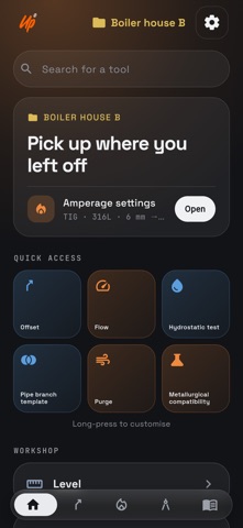 WeldUp Pocket Screenshot 1 of 5