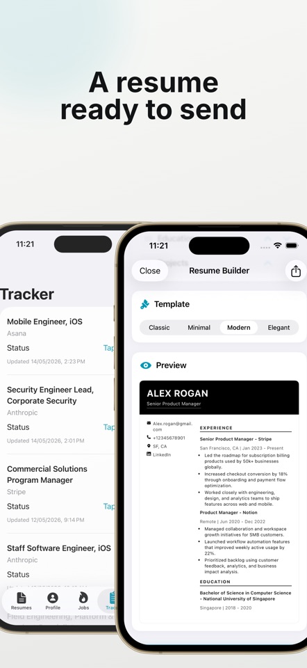 JobHunter: Apply Lock screenshot 6