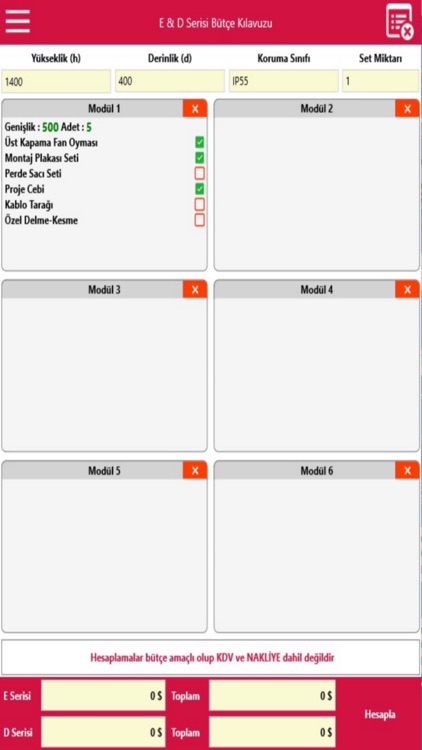 Yespan Konfigüratör screenshot-4