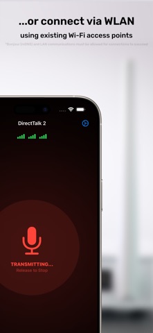 DirectTalk (Walkie Talkie P2P) screenshot