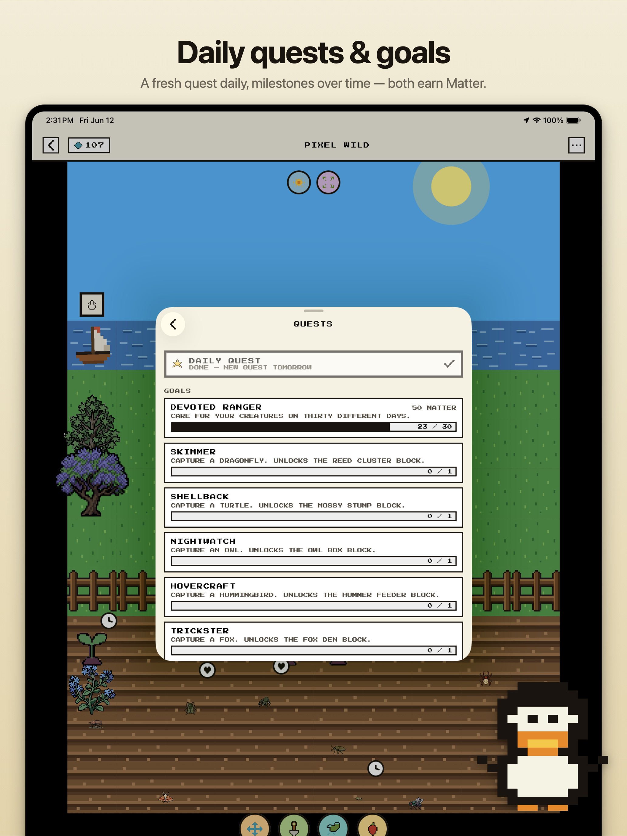 Pixel Wild: Nature Discovery screenshot 20
