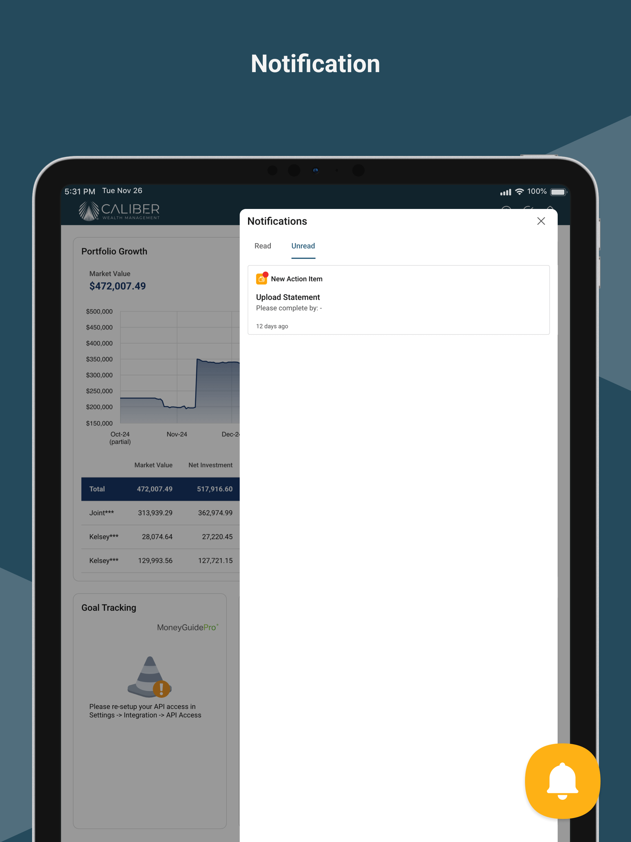Caliber Wealth Management screenshot 12