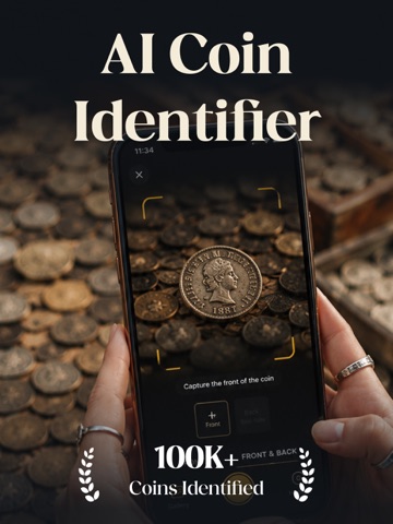 Coin Value Identifier: Coin AI iPad screenshot