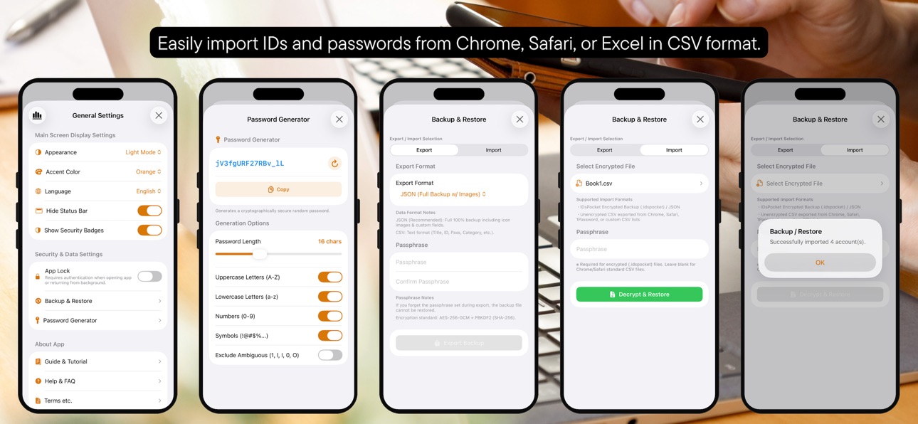 Screenshot 5 of IDs Pocket : Password Manager