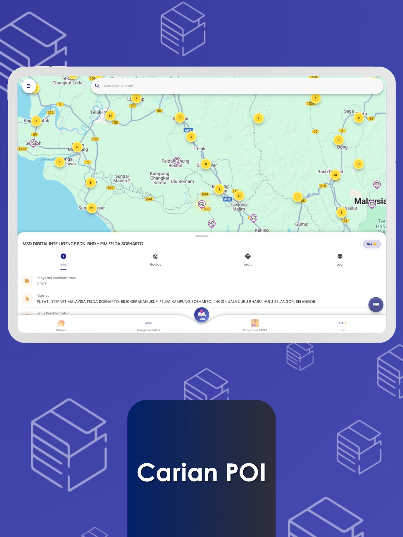 Screenshot 7 of PAKEJ Map