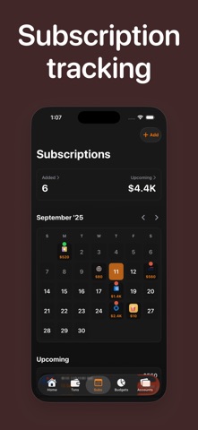 Finma - AI Finance Tracker iPhone screenshot