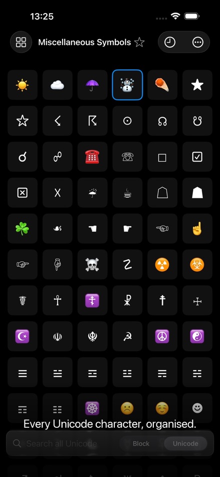 #3. Unicode Companion (iOS) Tekijänä: Martin Bocker Dr
