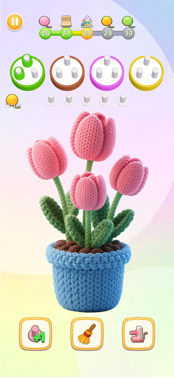 Wool Craze -Yarn Color Sort 3D Hack screenshot 5 - game app interface