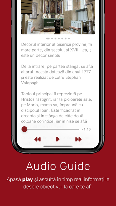 Transilvania Audio Guide Screenshot
