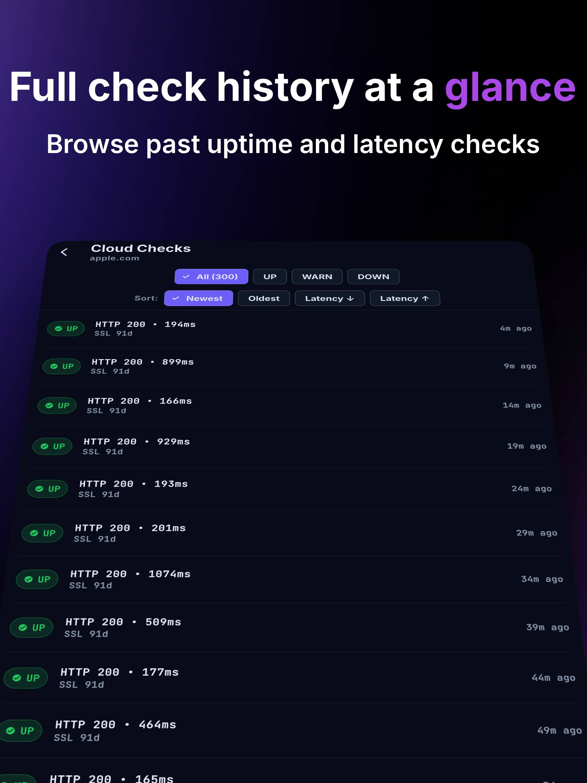 Domain Monitor: SSL & Uptime screenshot 14