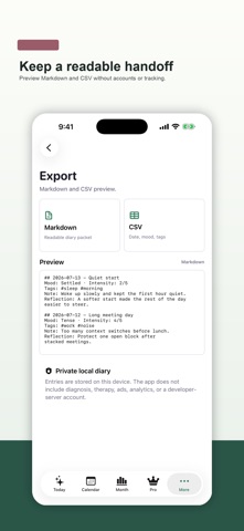 Mood Diary - Emotion Tracker screenshot